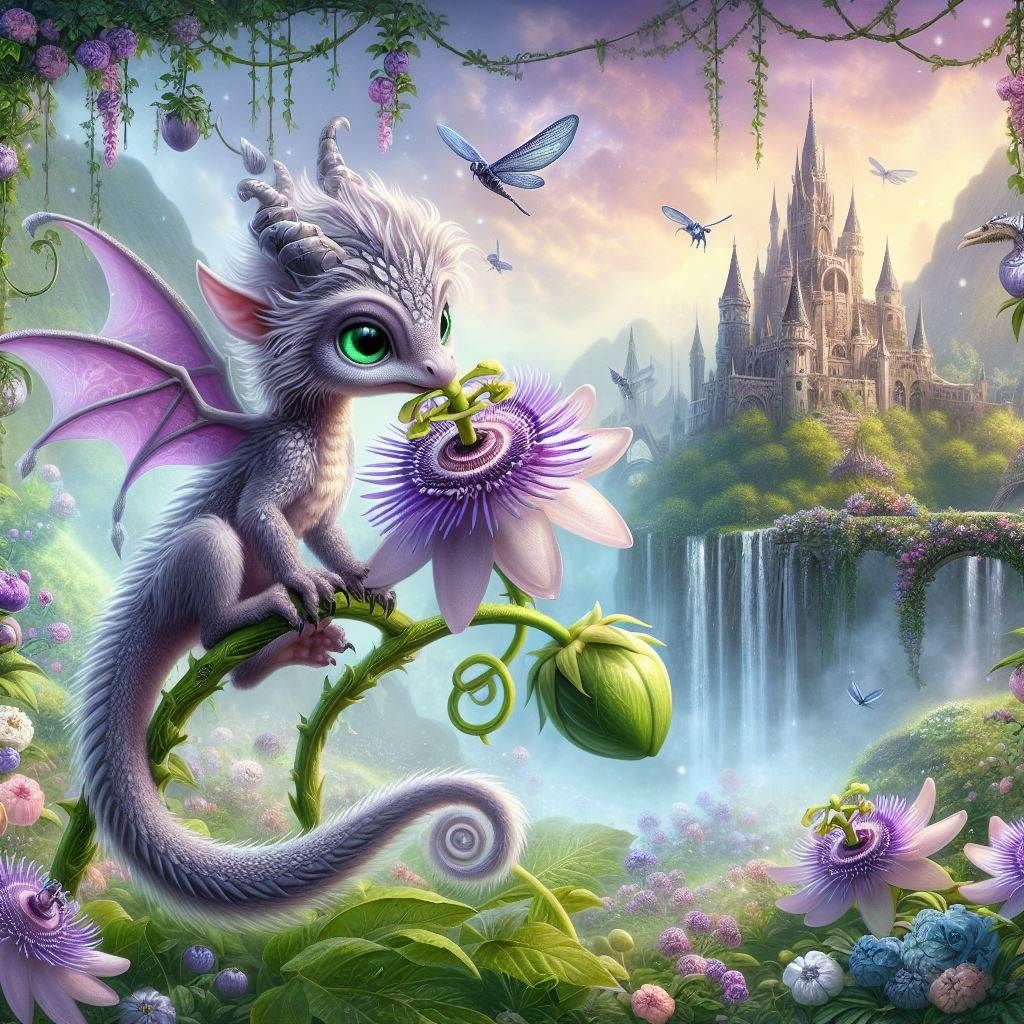 Lilac passionflower Dragon (2)
