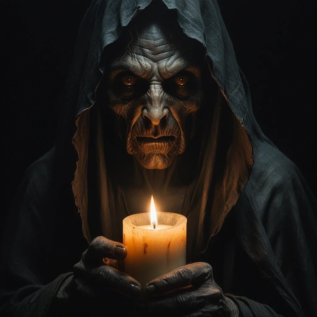 "Look into my eyes young one"