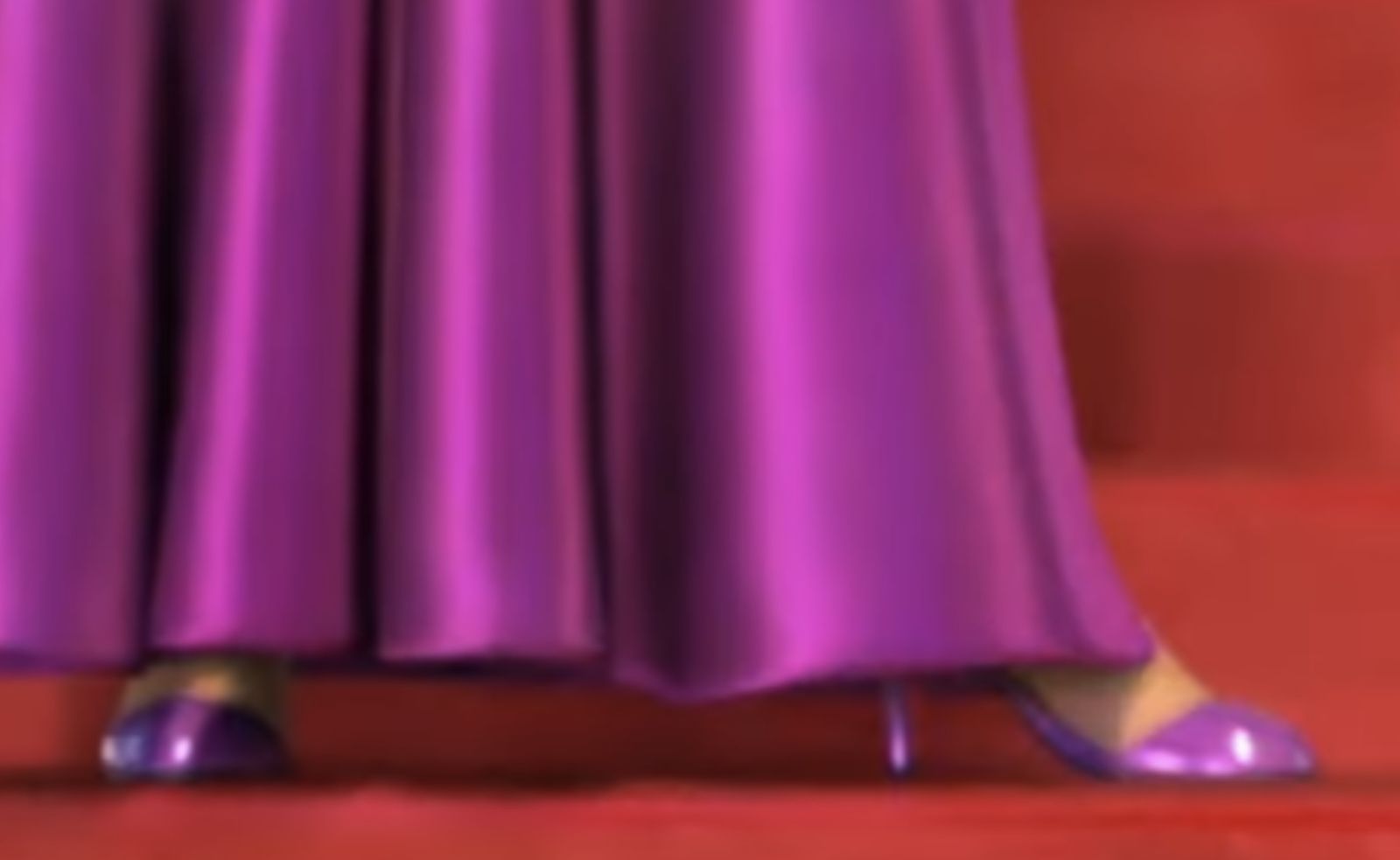 Diane Foxington's Pink Heeled Shoes