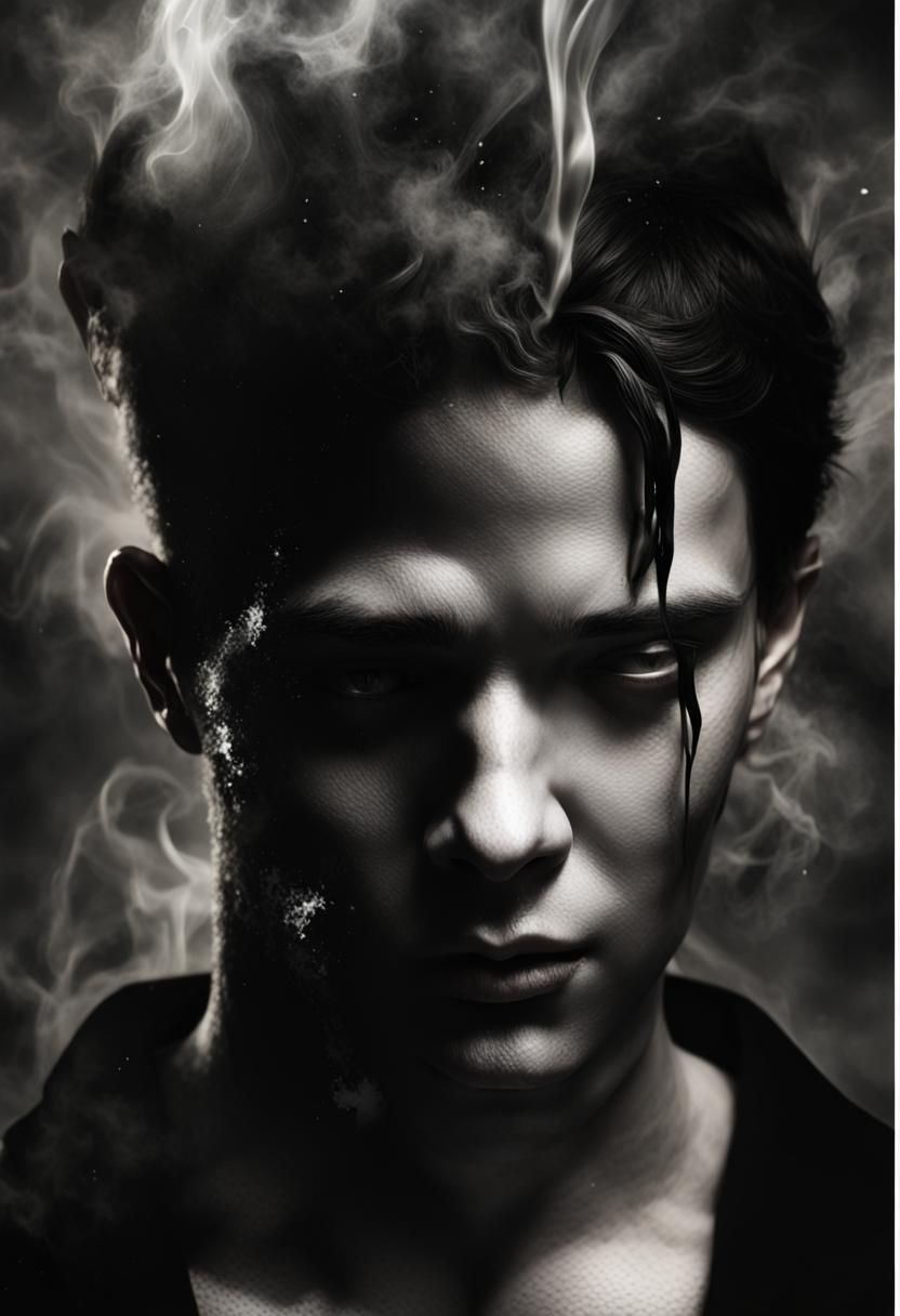 Fire and Water Spirits' Heartfelt Embrace