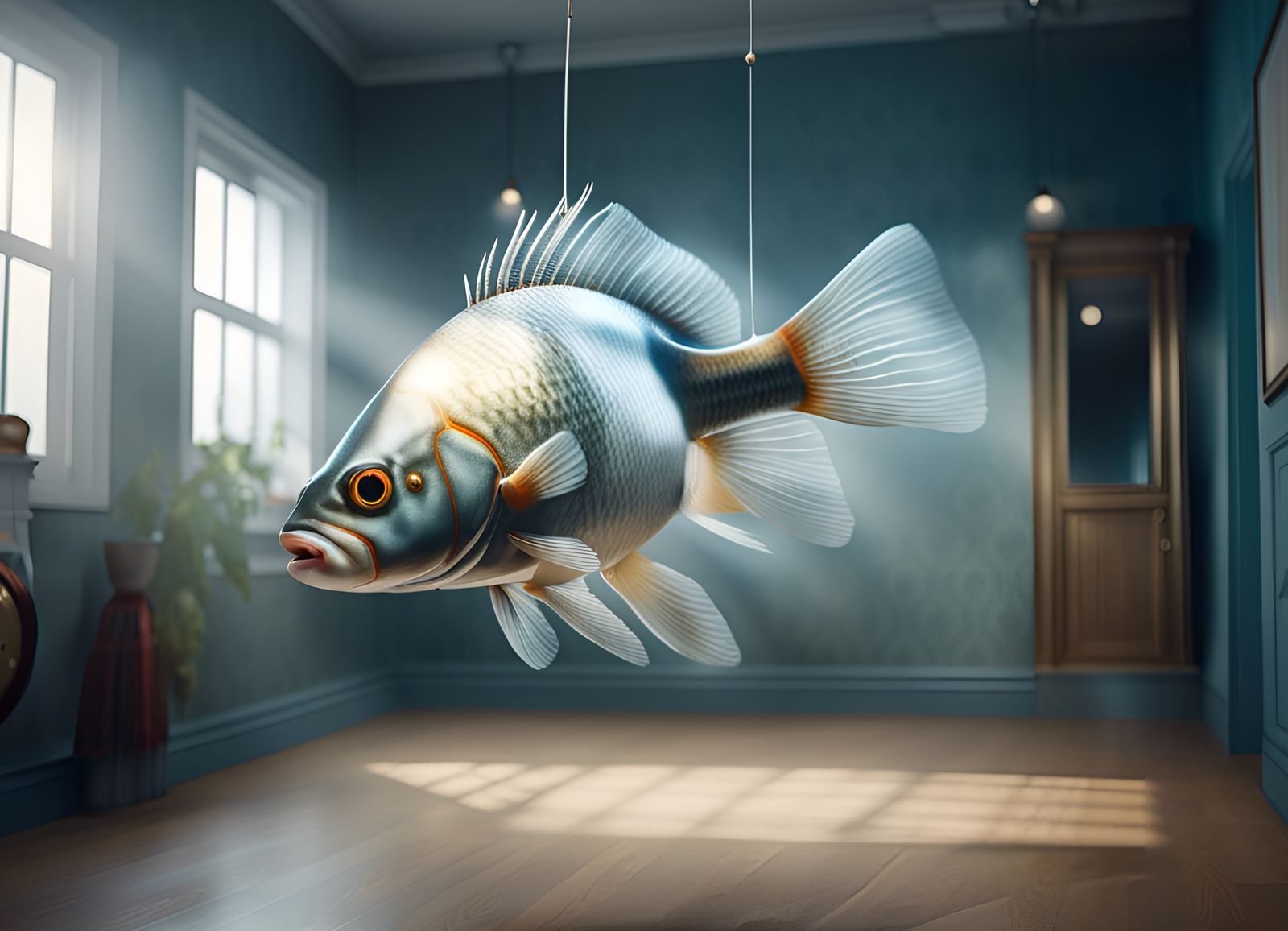 Hanging Fish - Quasi AirFIsh