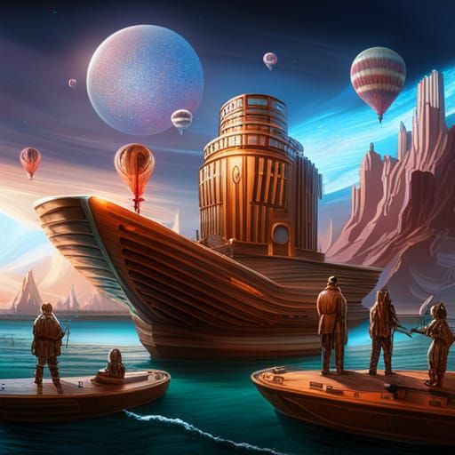 Futuristic Ark to resist the chaos