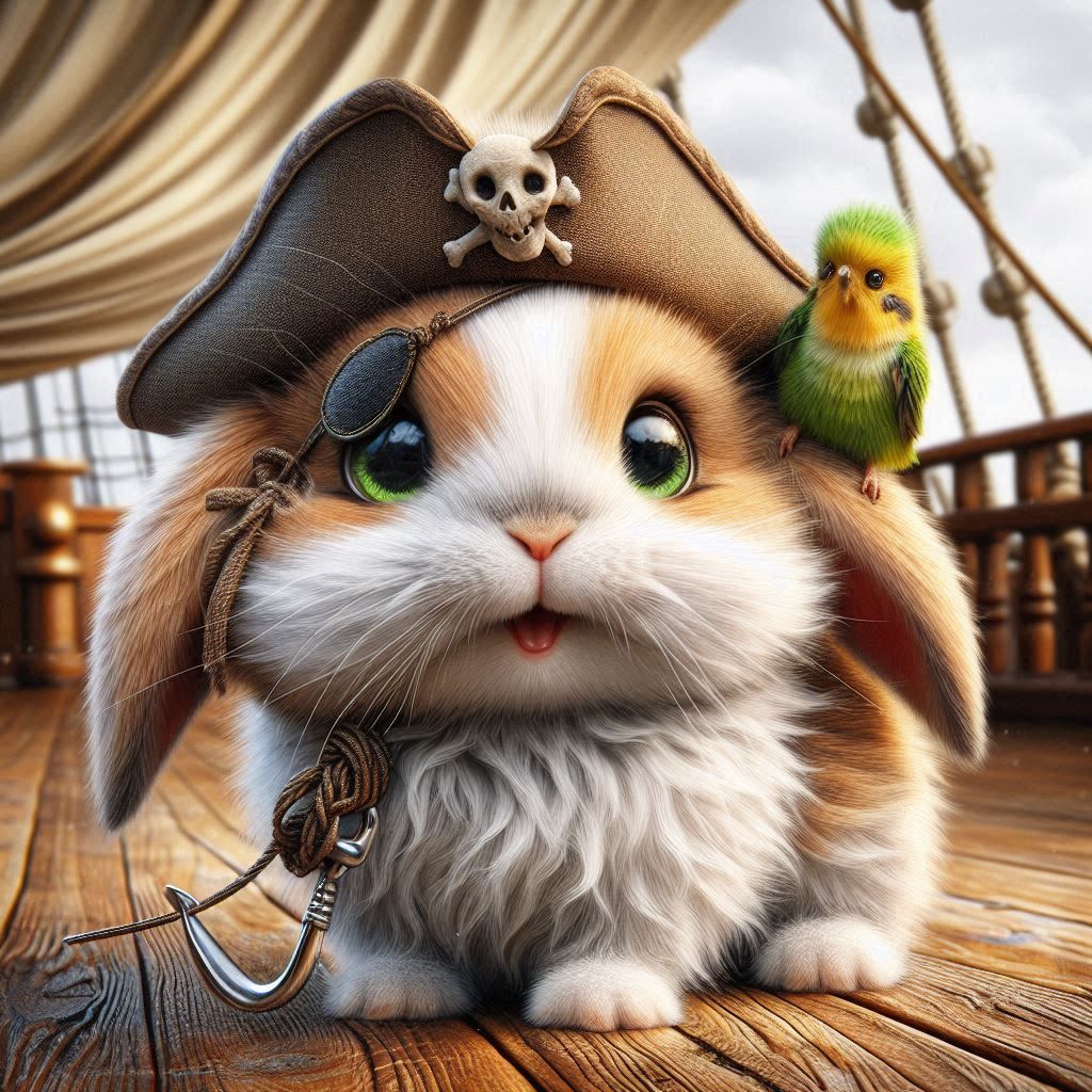 The Rabbit Captain ☠️🪝