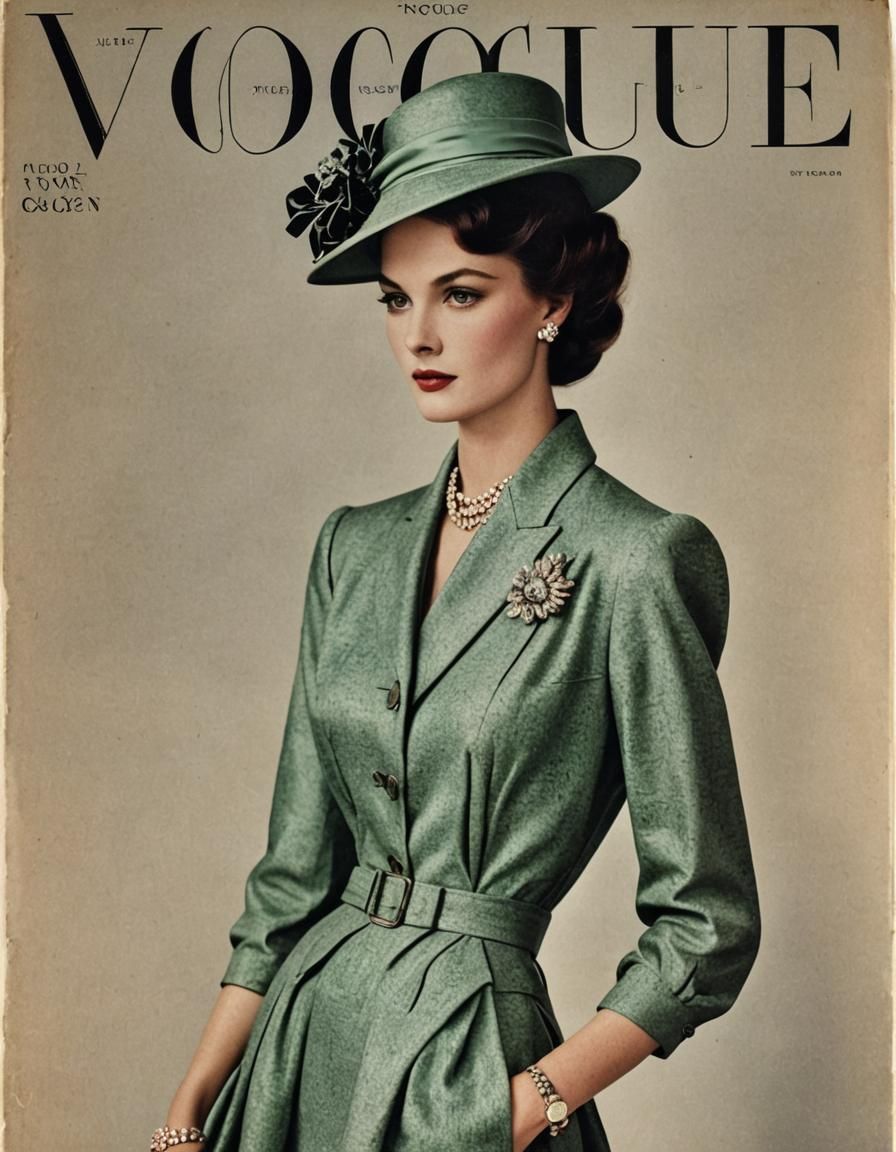 Vintage Vogue Fashion