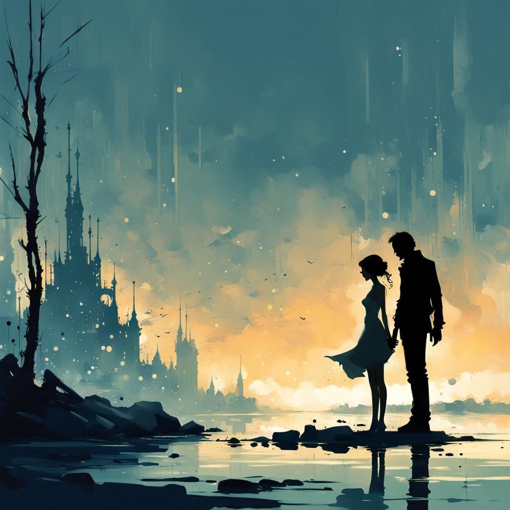 Silhouette   by @1cheesepuff