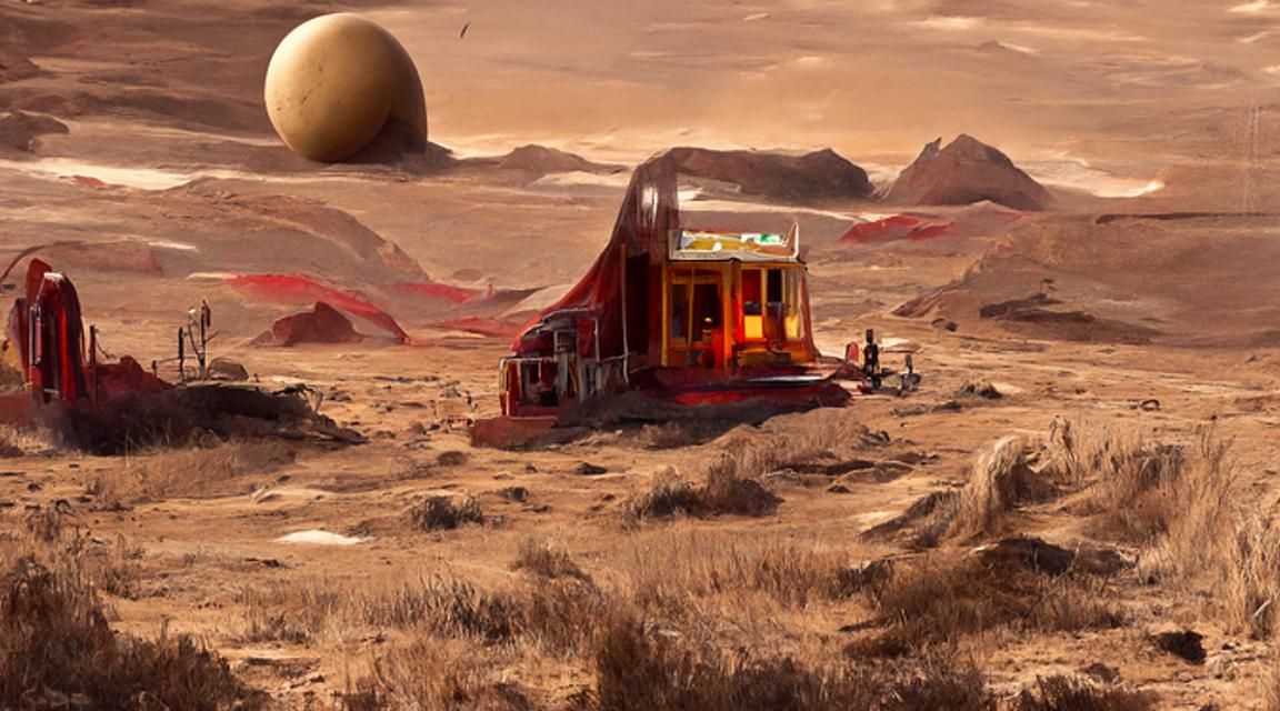 Space Saloon - AI Generated Artwork - NightCafe Creator