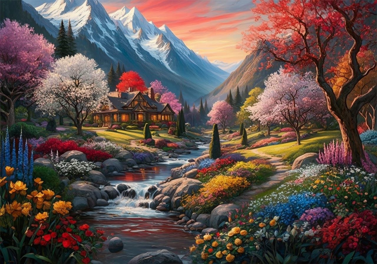 Valley of Flowers  by @Nageswara