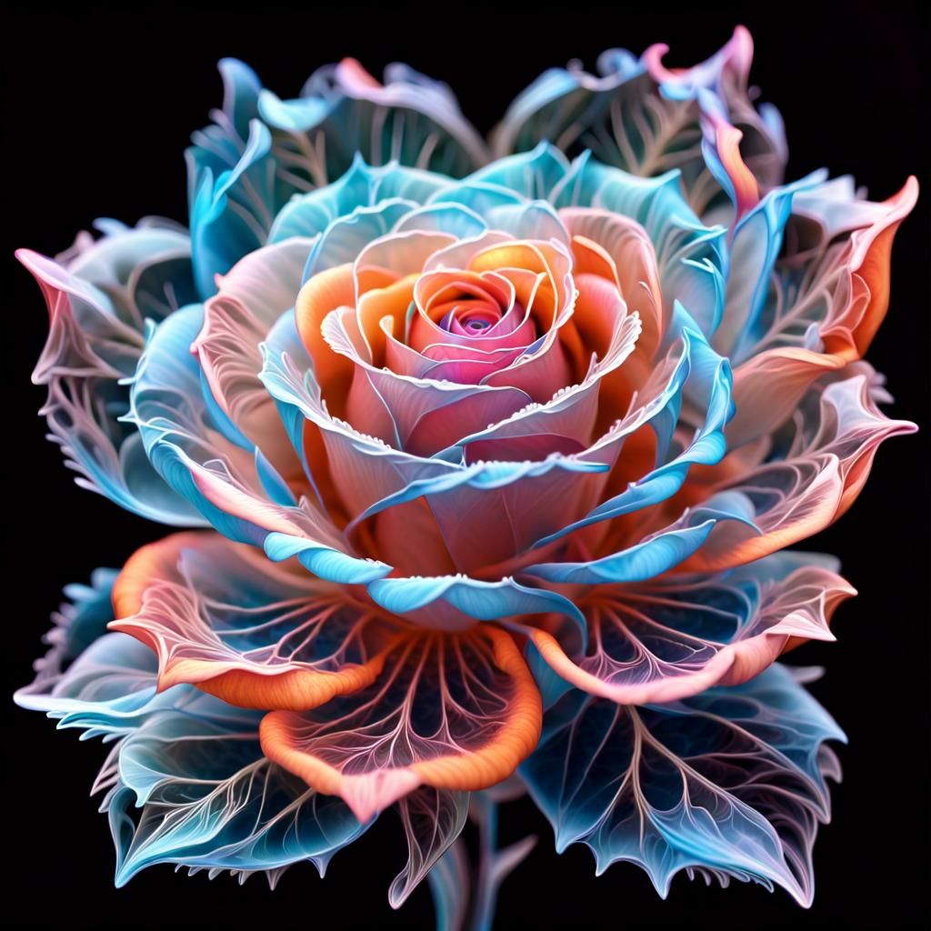 Glass Rose  by @Sassy Cassie