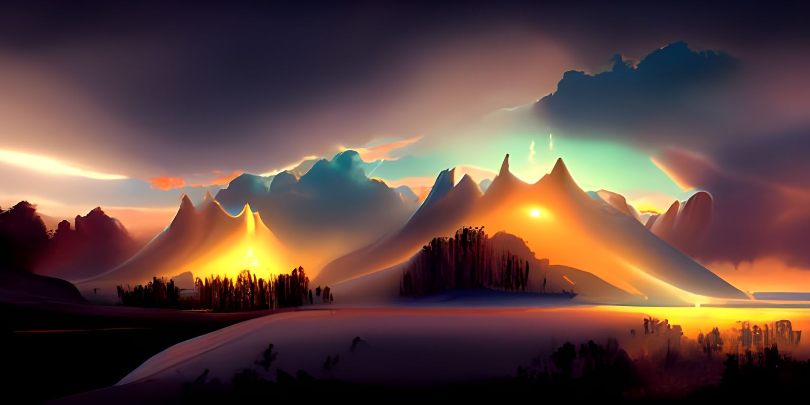 Ethereal Landscape V2