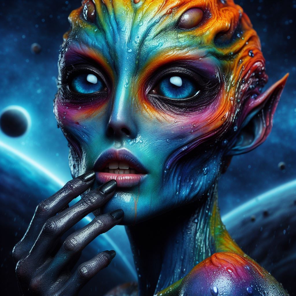 Portraits of a Serial Creator : She's Alien