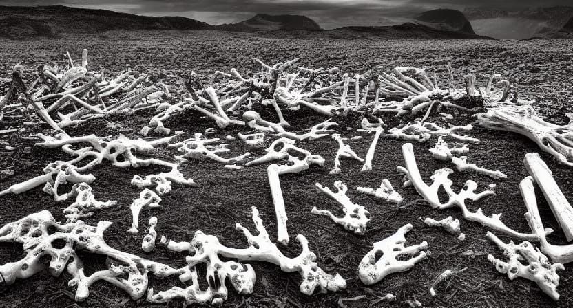 bones landscape