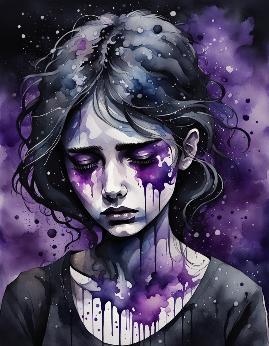 Purple sadness