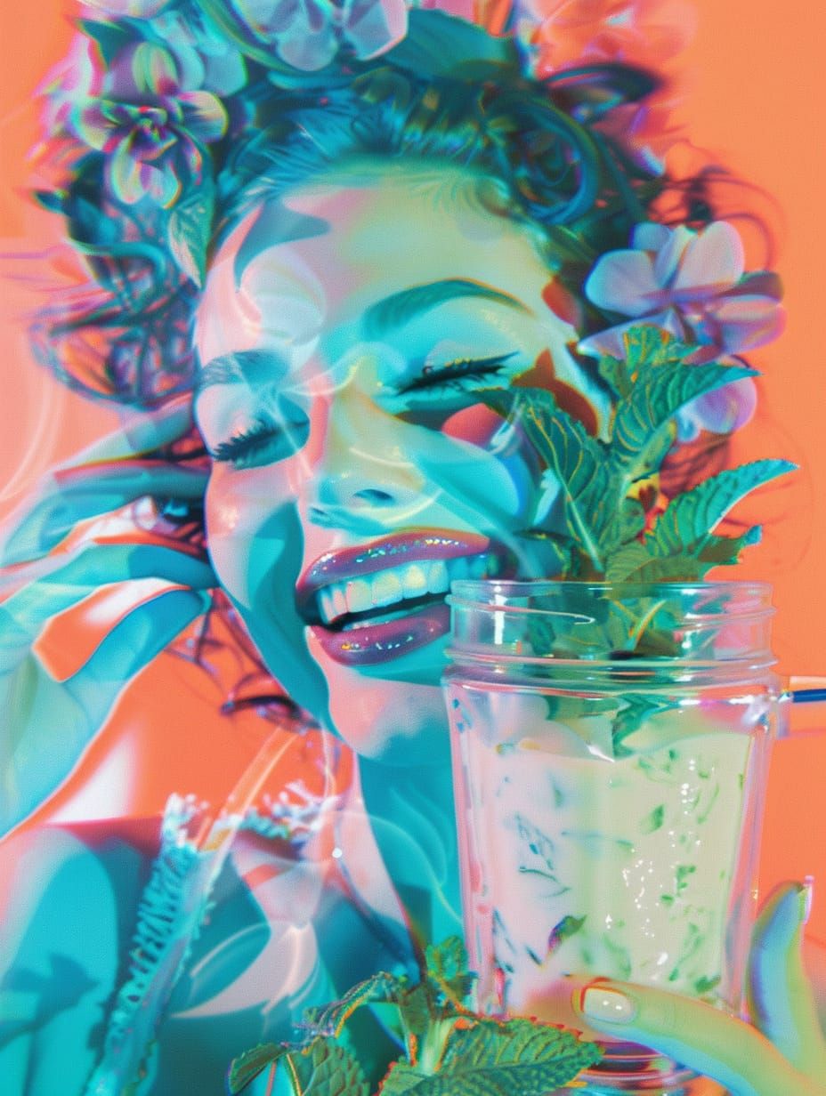 Mint Milkshake for Sraton  by @Elenriel