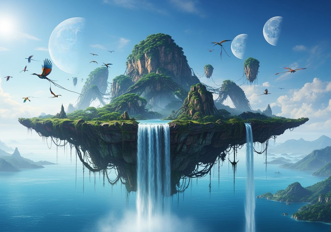 Floating Island  by @Bruno castilho