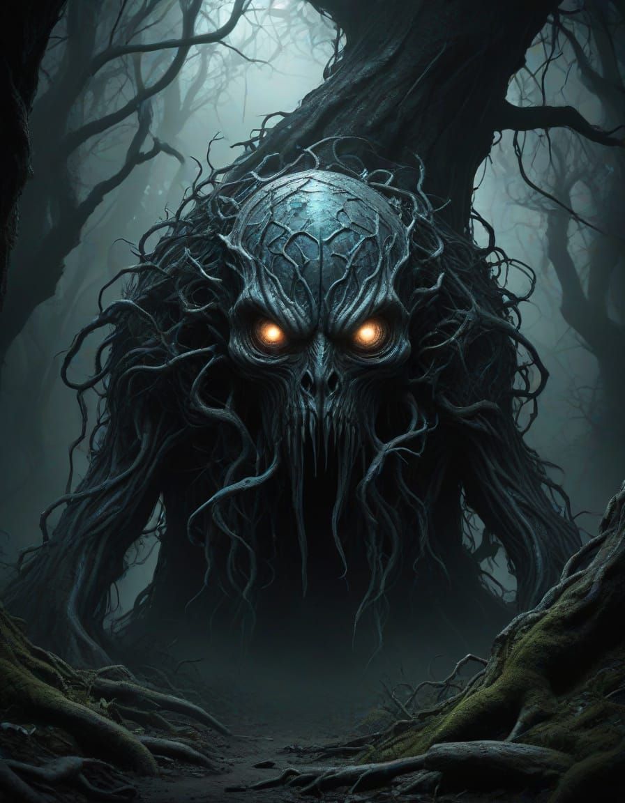 dark woods  by @Sasha