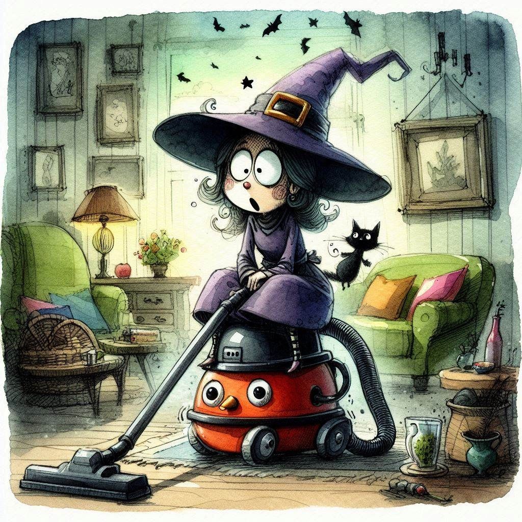 I want my broom back!  by @B_E_L