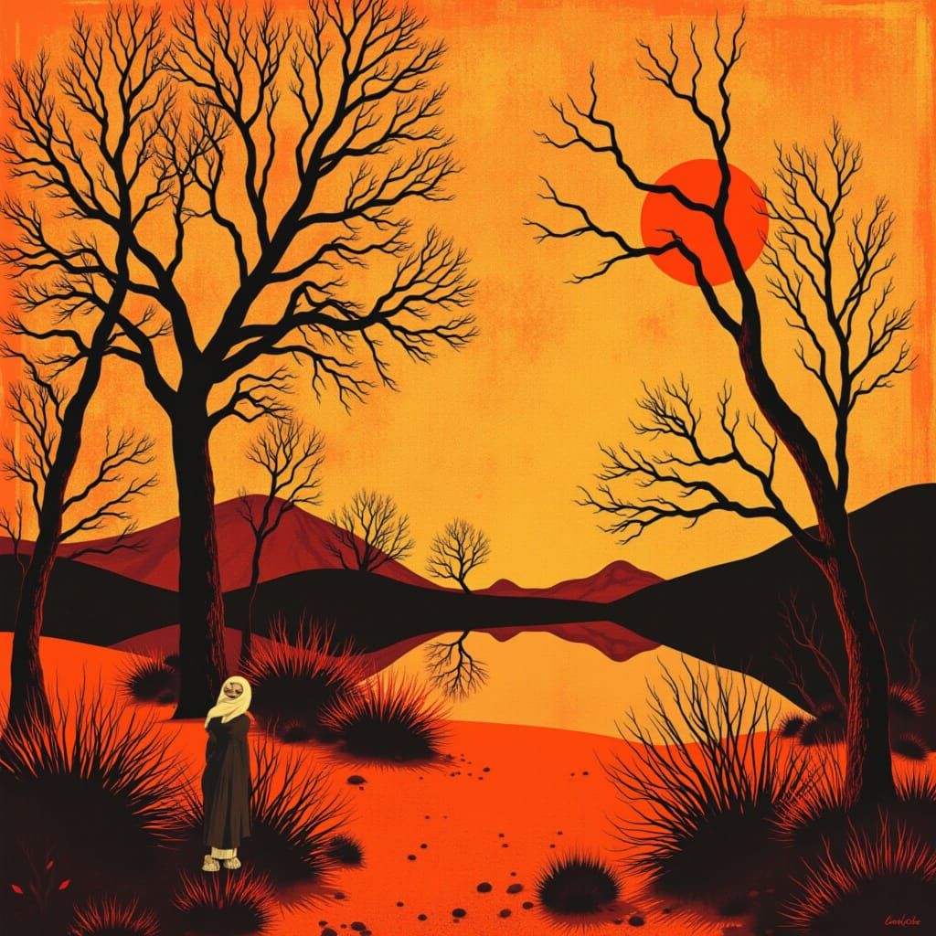 <lora:Red planet:1.0> Poison dart frog