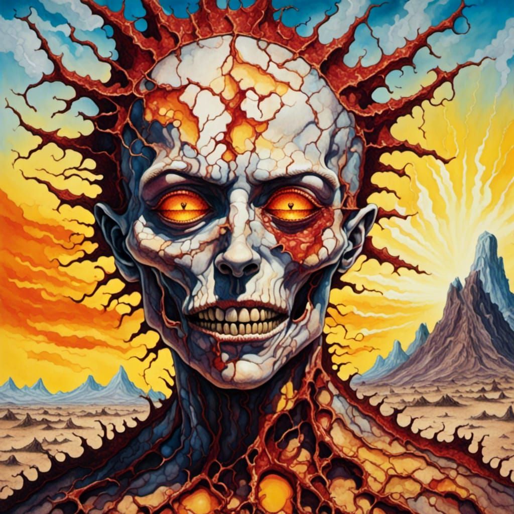 <lora:Hot Demonic Weather:1.0> Hate