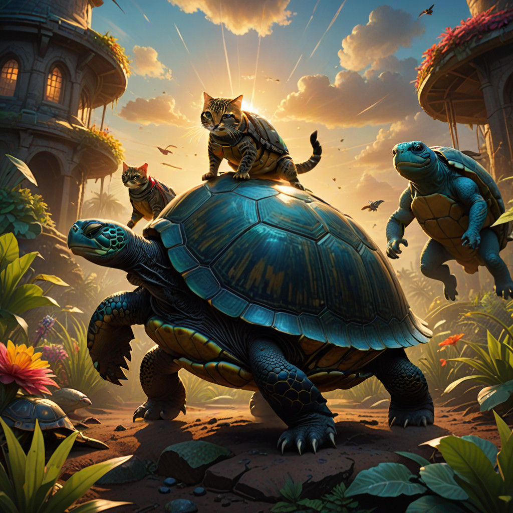 Cats With Power To Controls Turtles?