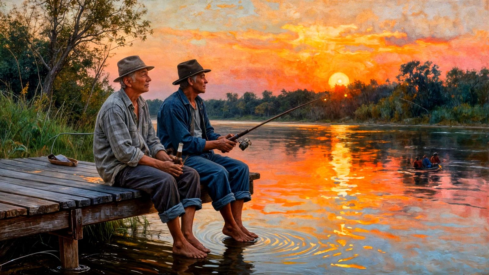 Evening with friend  by @Hit moments