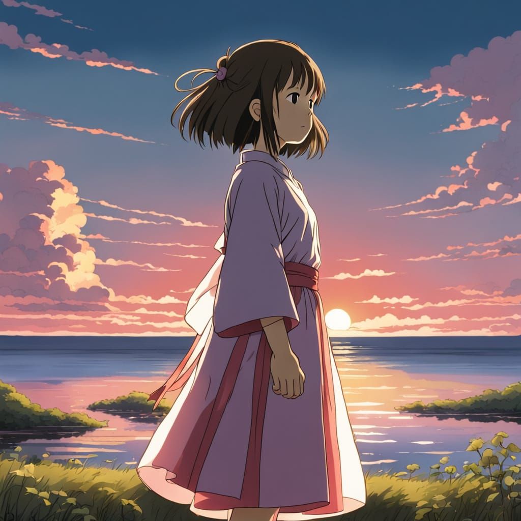 Chihiro from Spirited Away  by @EmzMc