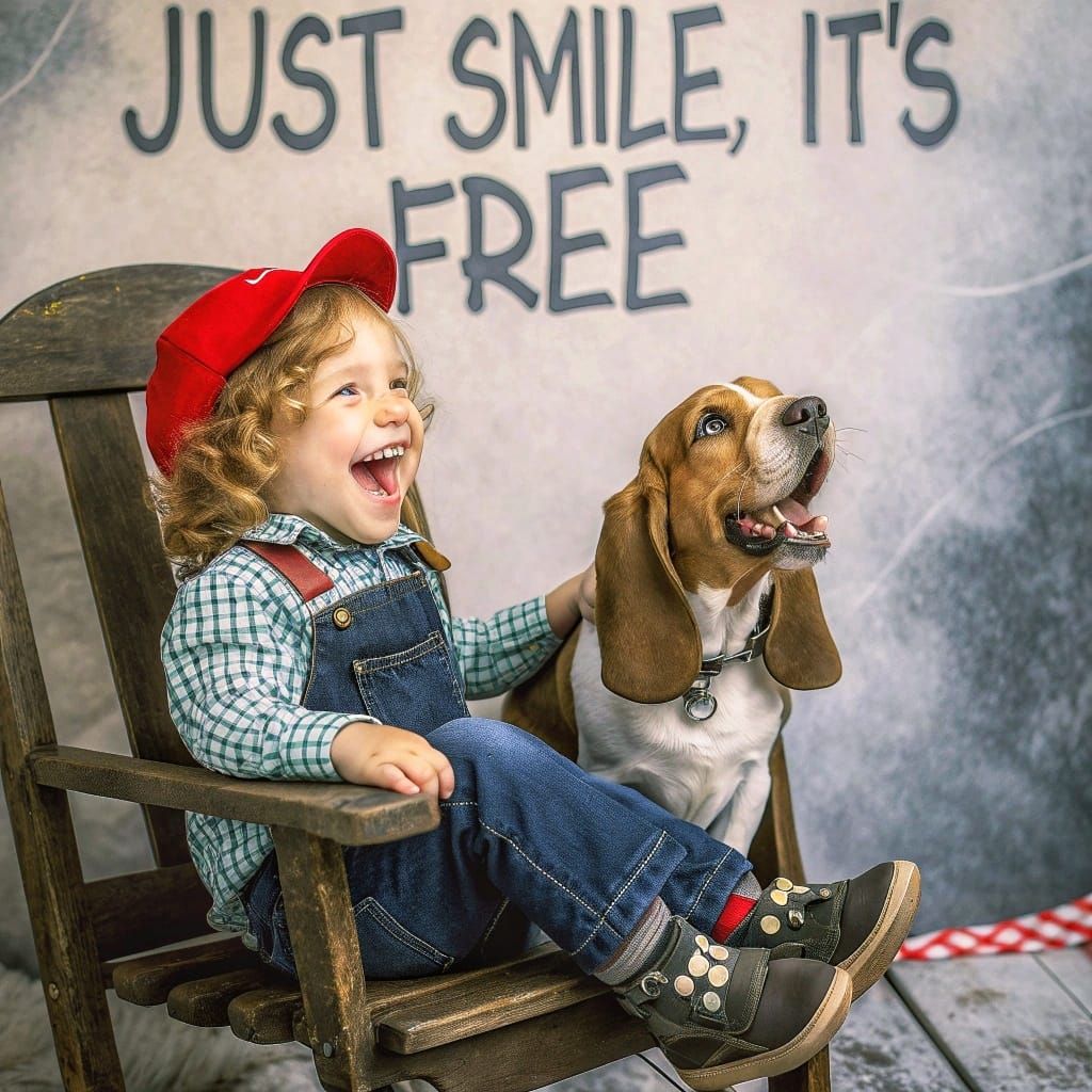Just Smile, It's Free 😁😁🐶