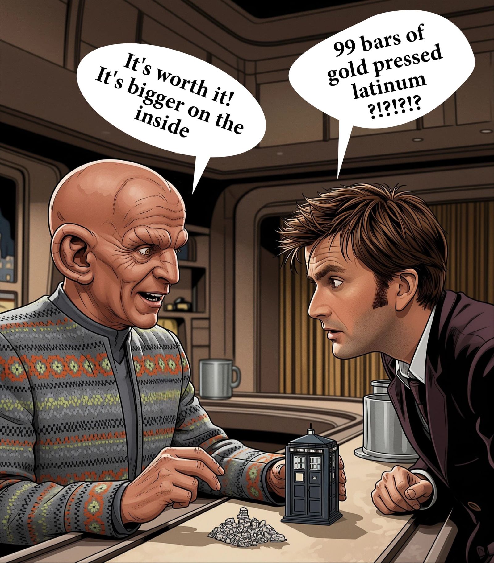 Never trust a Ferengi!