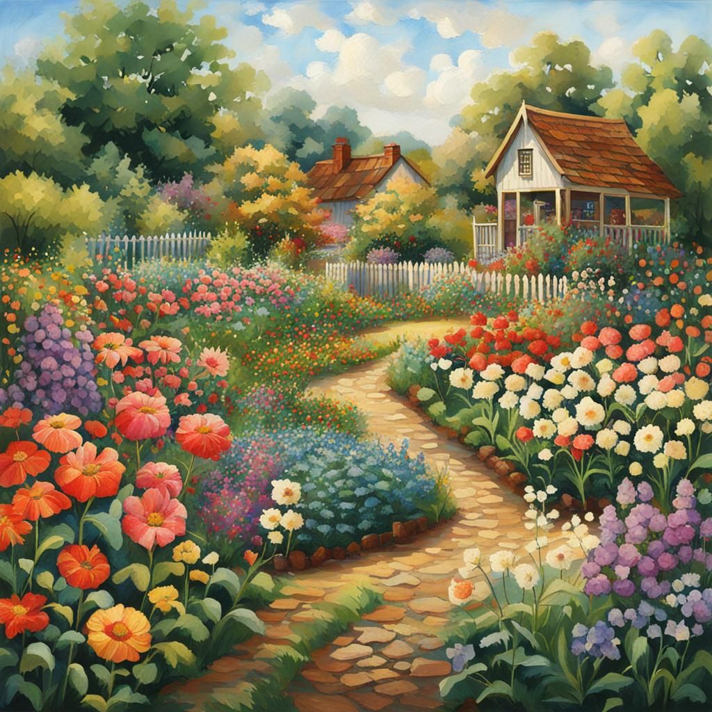 flower garden