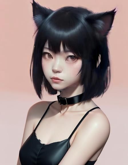 cat girl - AI Generated Artwork - NightCafe Creator