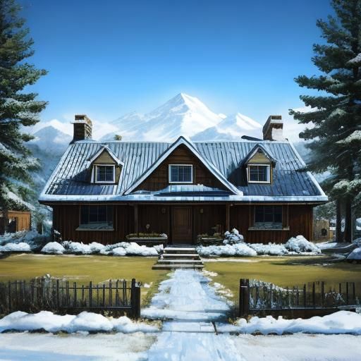 Abstract AI Image from Single Character Prompt