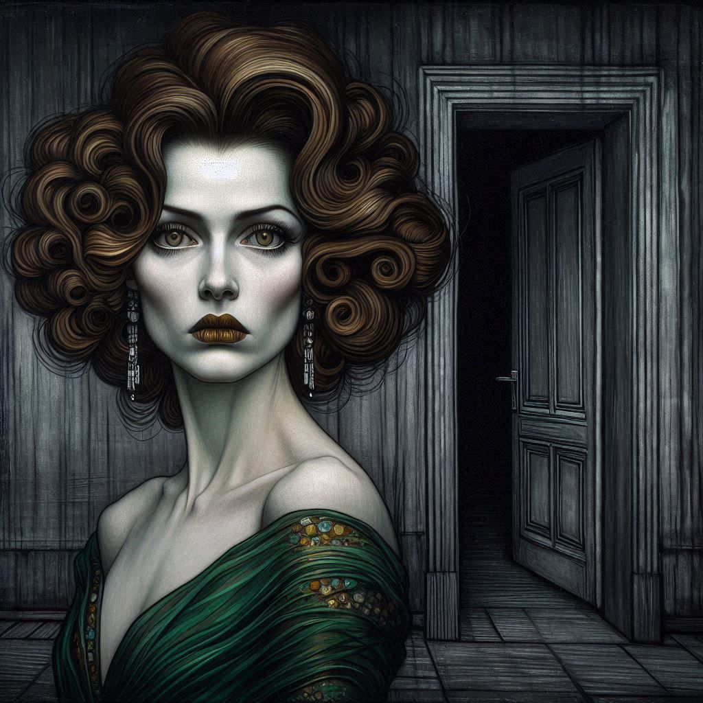 Dark Surreal Portrait