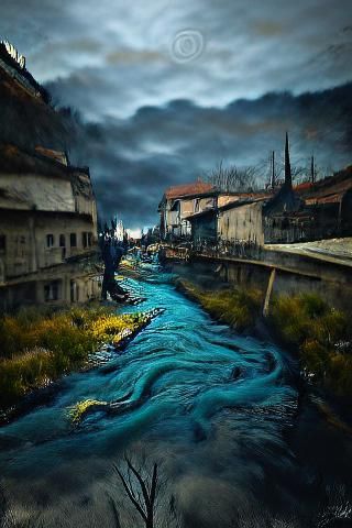 River of dark #film 8k resolution 8K 3D artwork CryEngine de...