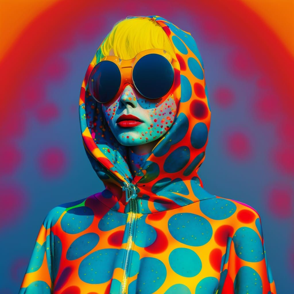 Teal and Orange Myconidae Fashion (animated)