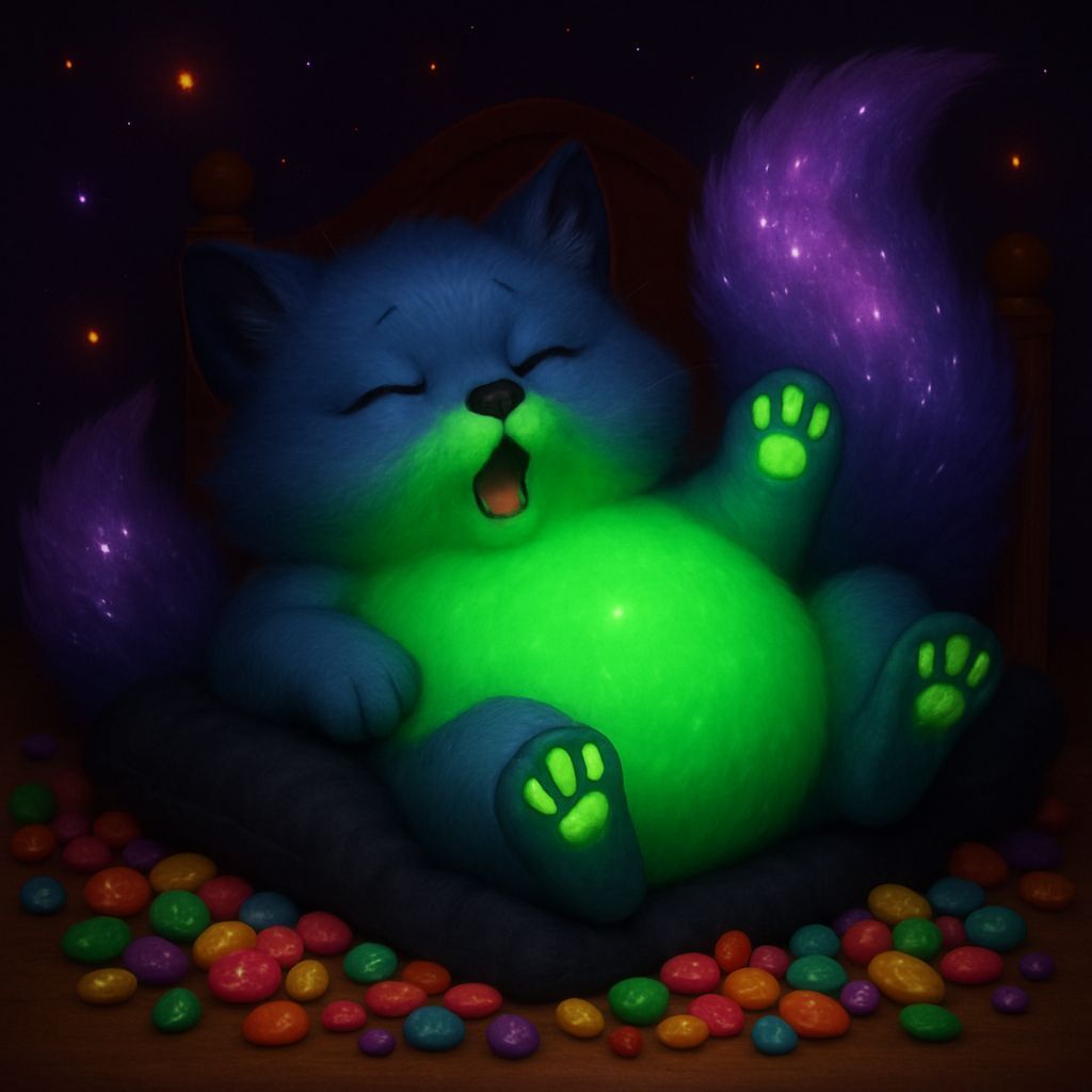 Sleepy Candyfox
