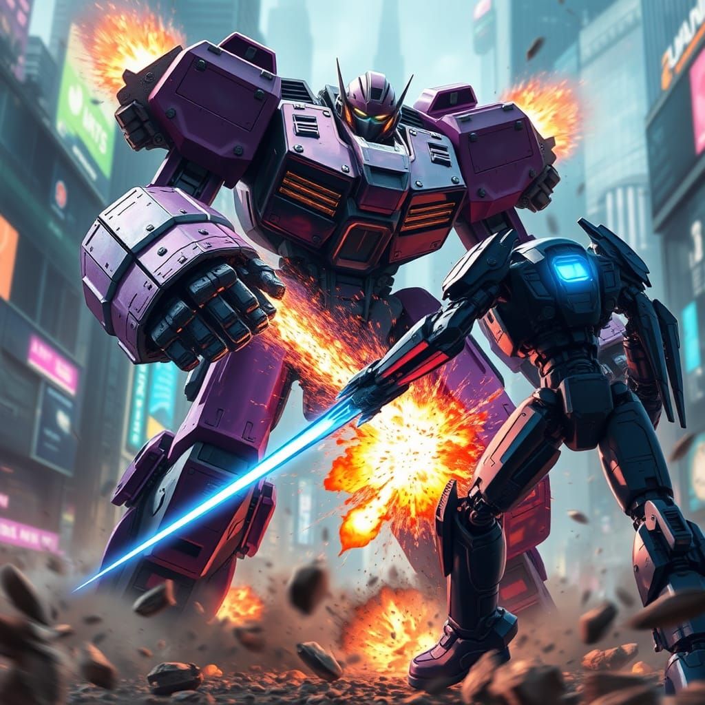 BAM POW POW! POW! BAROOOOM!  by @Flamingo_Bee