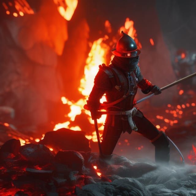 crawling out of the fire