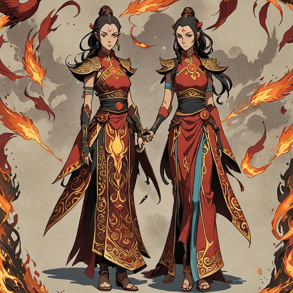 AVATAR The last airbender fire nation goddess fire bird