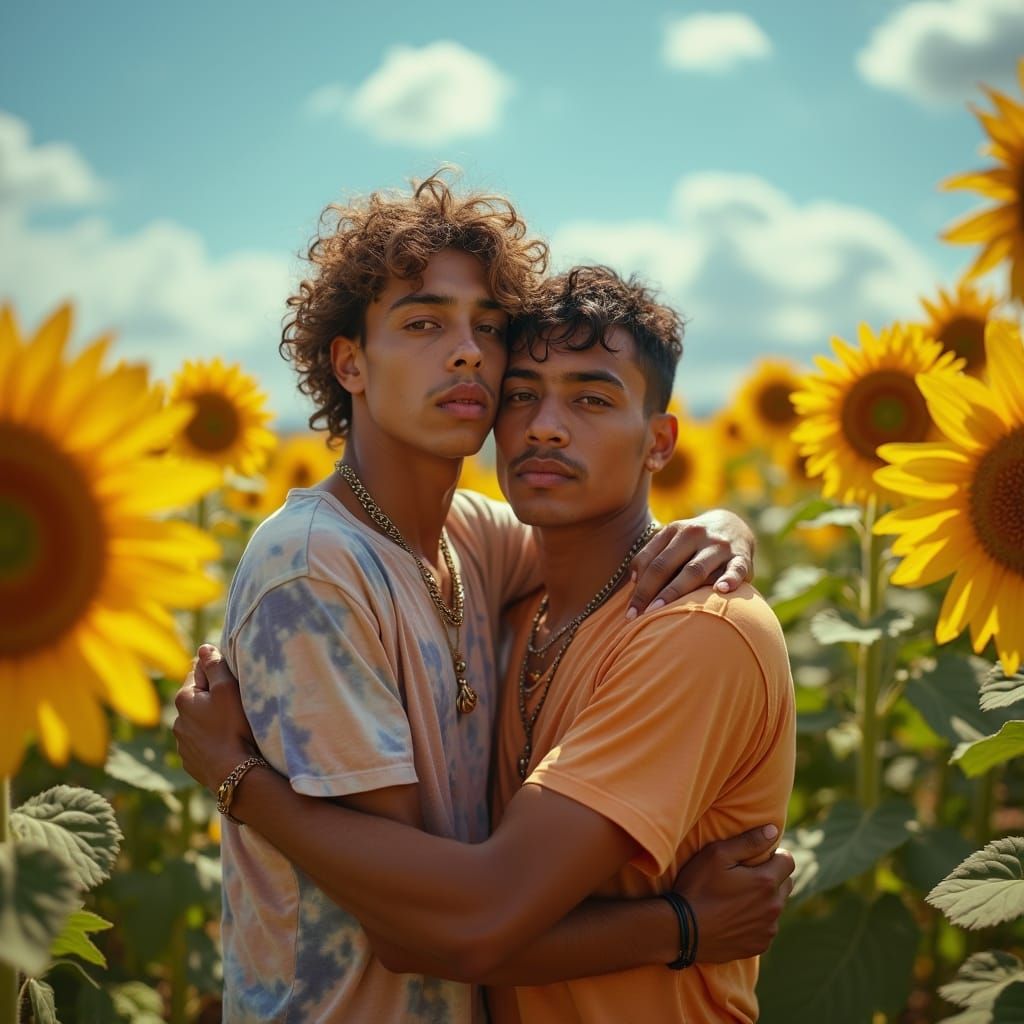 Best Friends - Field in Bloom