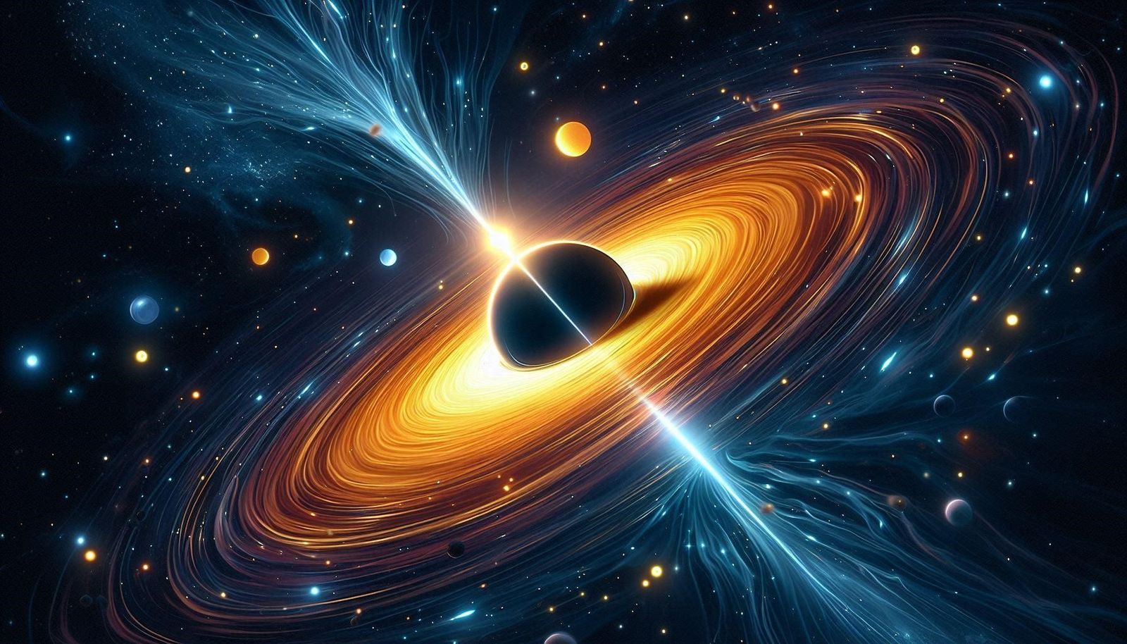 A Black Hole Swallowing a Star