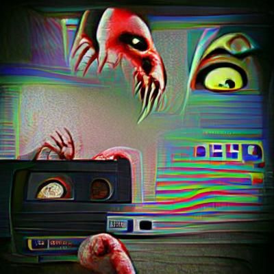 Retro Horror movie