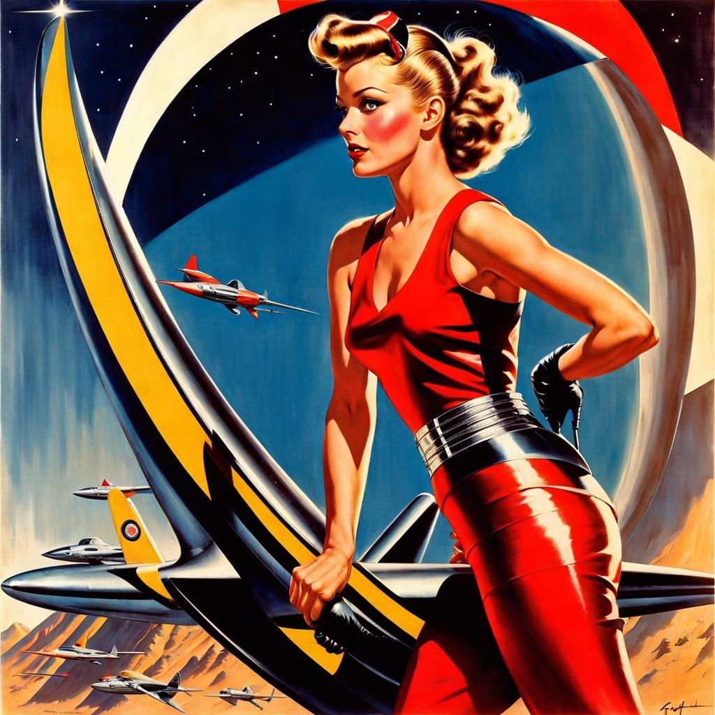 Eyes set for the friendly sky on silver wings.