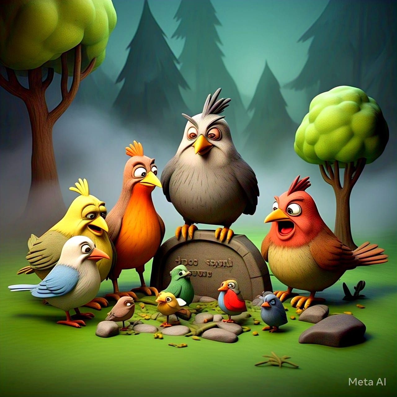 "Yes, but who killed CockRobin?"