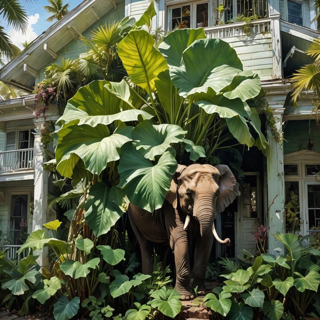 My house after only two weeks of absence