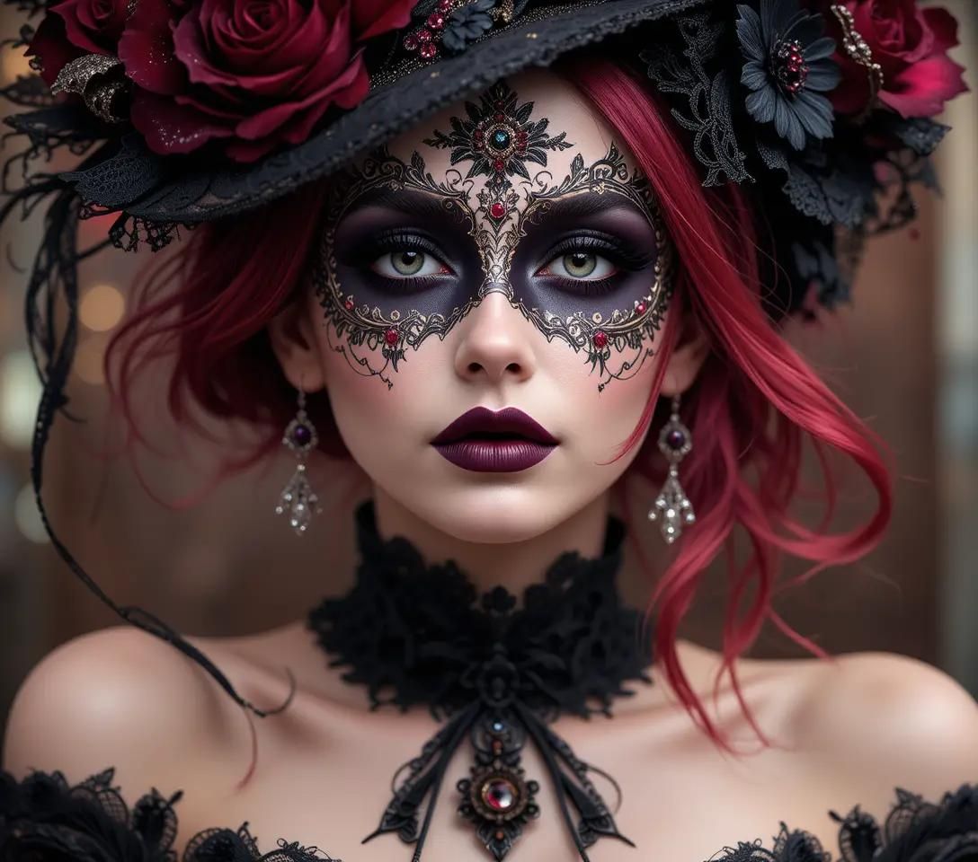 Gothic Lady Awesome Charming personality