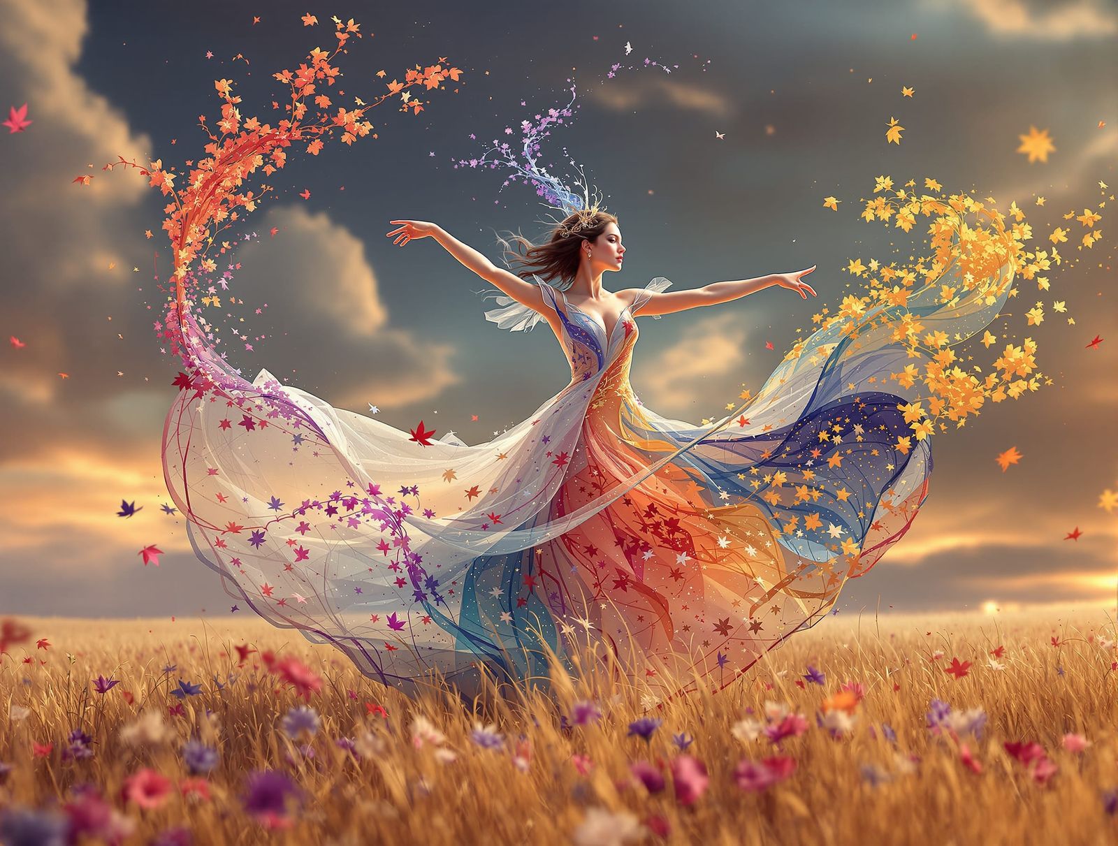 Rythm of seasons  by @The-Philou