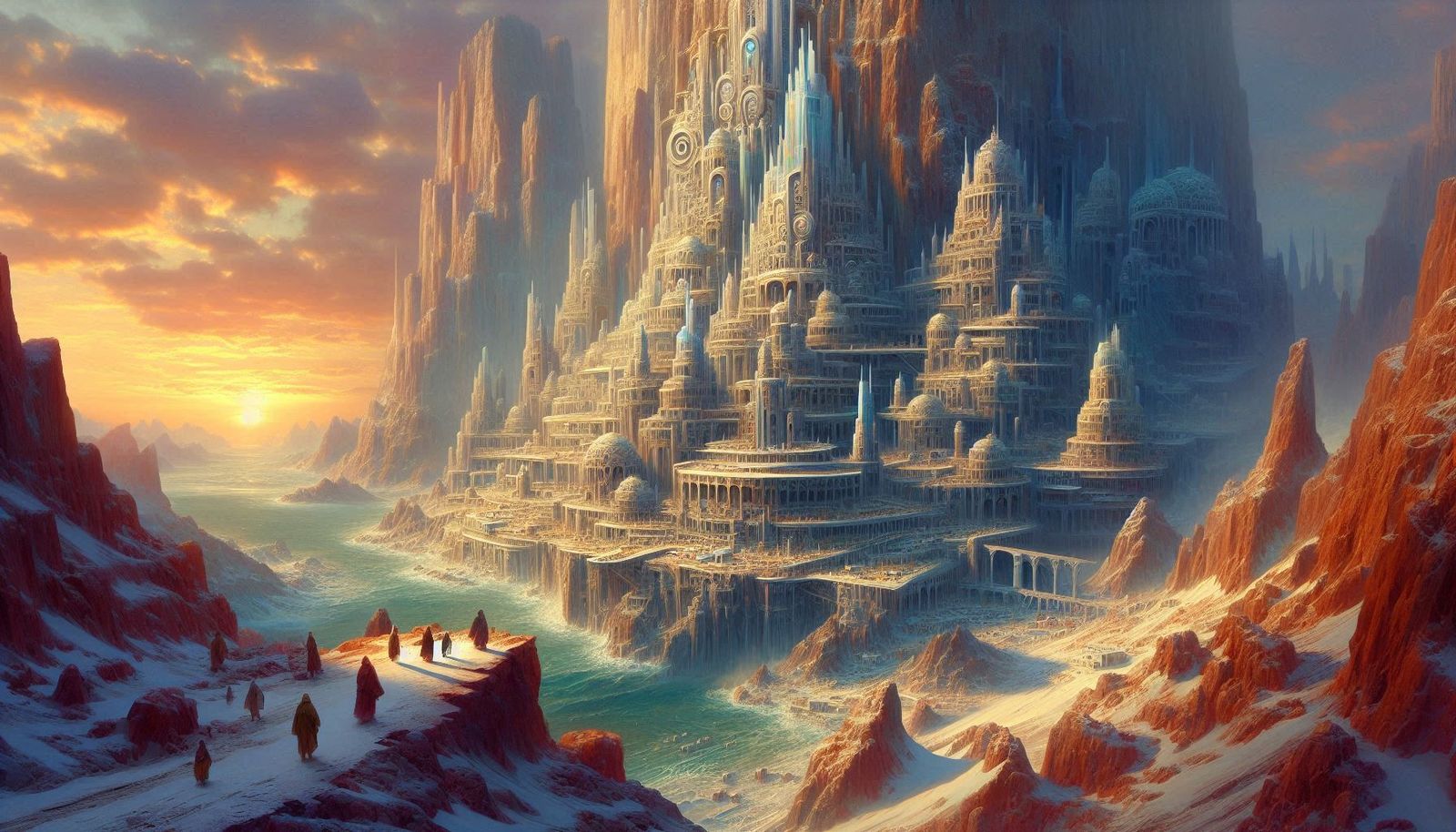 Fantasy city  by @yoda69