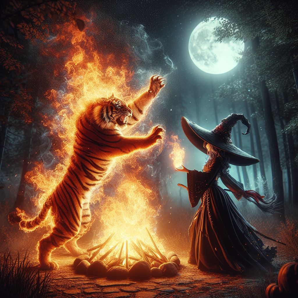 Witch and Tiger