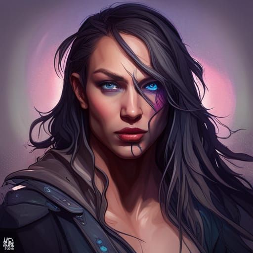 cyberpunk witch - AI Generated Artwork - NightCafe Creator