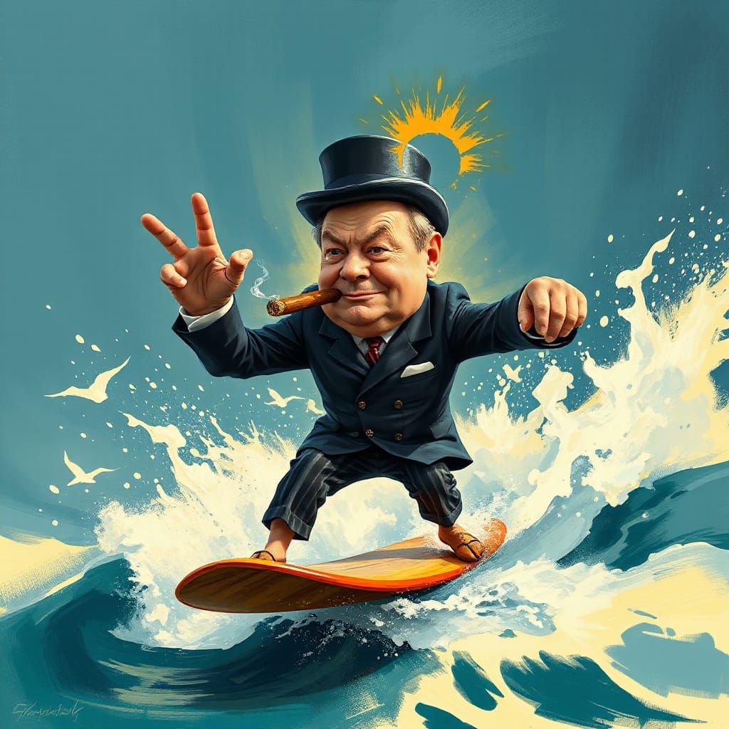 V for victory dude  by @Randomperson42