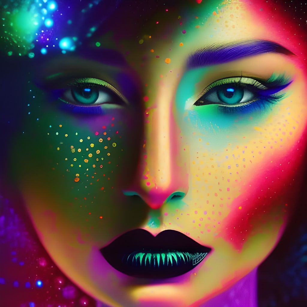 Mashup Beauty 9 (Happy Accidents Series) - AI Generated Artwork ...